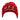 Red cuffed beanie with 'H.F.E.' and 'Hood Fishing Entertainment' embroidered on it in white.